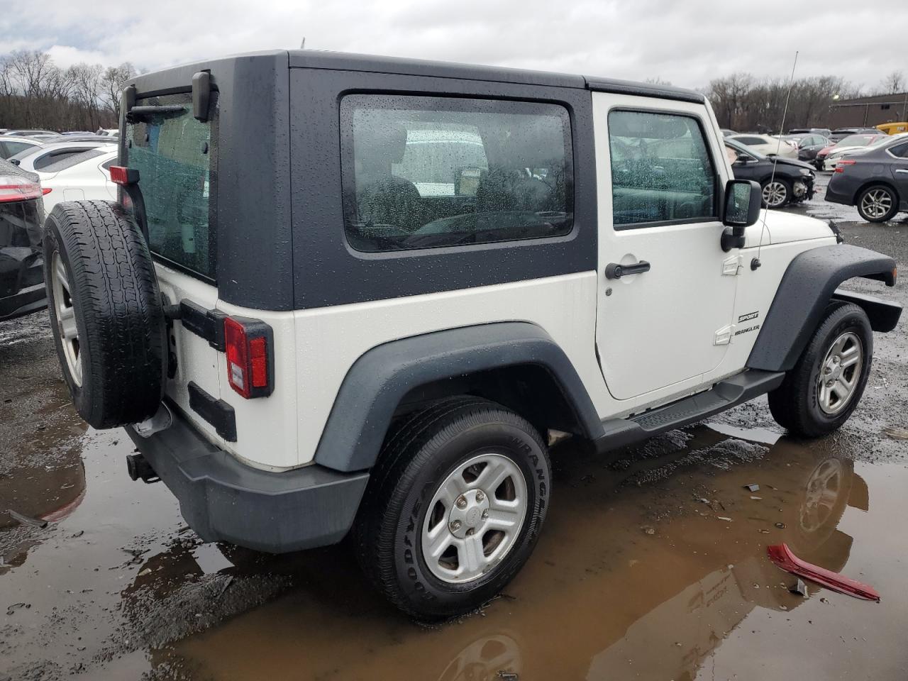 Image 3 of 2010 JEEP WRANGLER SPORT 2010 with VIN 1J4AA2D15AL133928