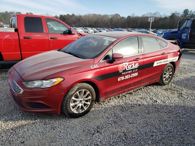 Image 1 of 2017 FORD FUSION S 2017 with VIN 3FA6P0G76HR368967