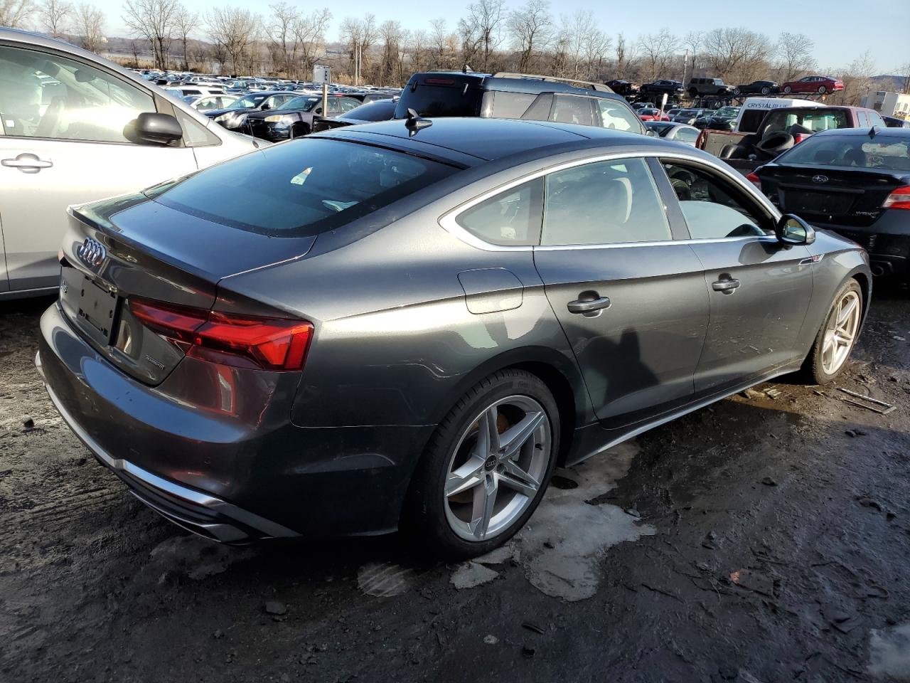 Image 3 of 2022 AUDI A5 PREMIUM PLUS 45 2022 with VIN WAUFACF59NA028664