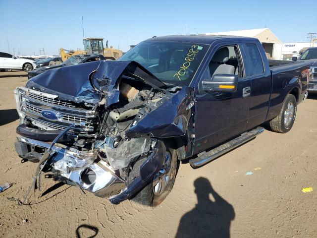 Image 1 of 2014 FORD F150 SUPER CAB 2014 with VIN 1FTFX1EF7EKD59673