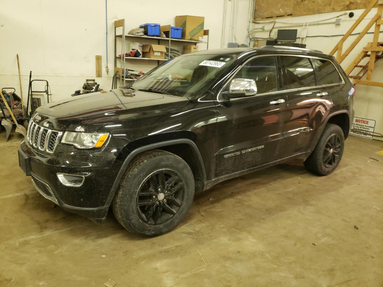 Image 1 of 2017 JEEP GRAND CHEROKEE LIMITED 2017 with VIN 1C4RJFBGXHC882774