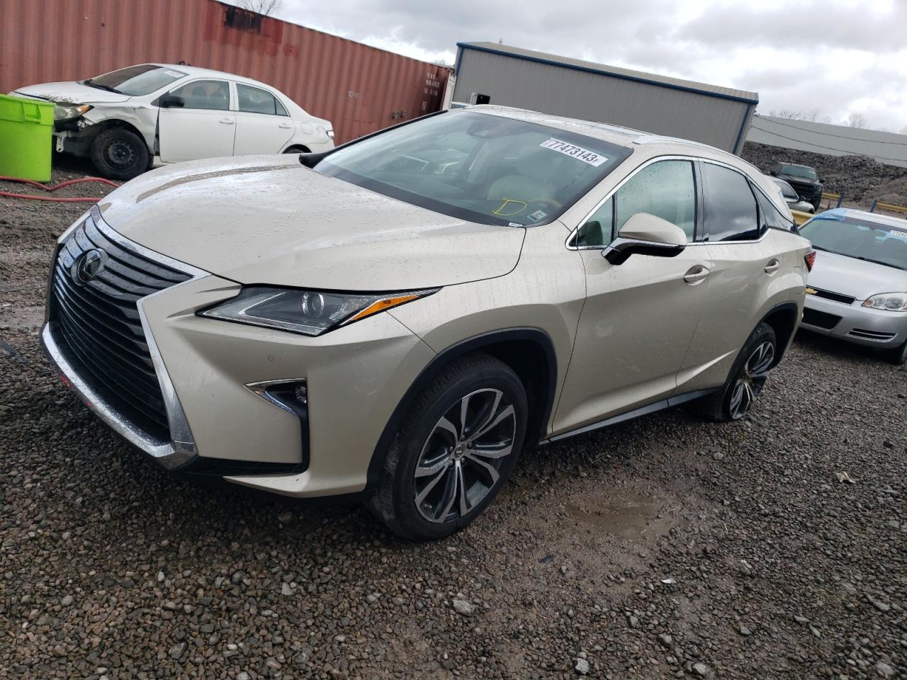 Image 1 of 2017 LEXUS RX 350 BASE 2017 with VIN 2T2ZZMCA2HC045768