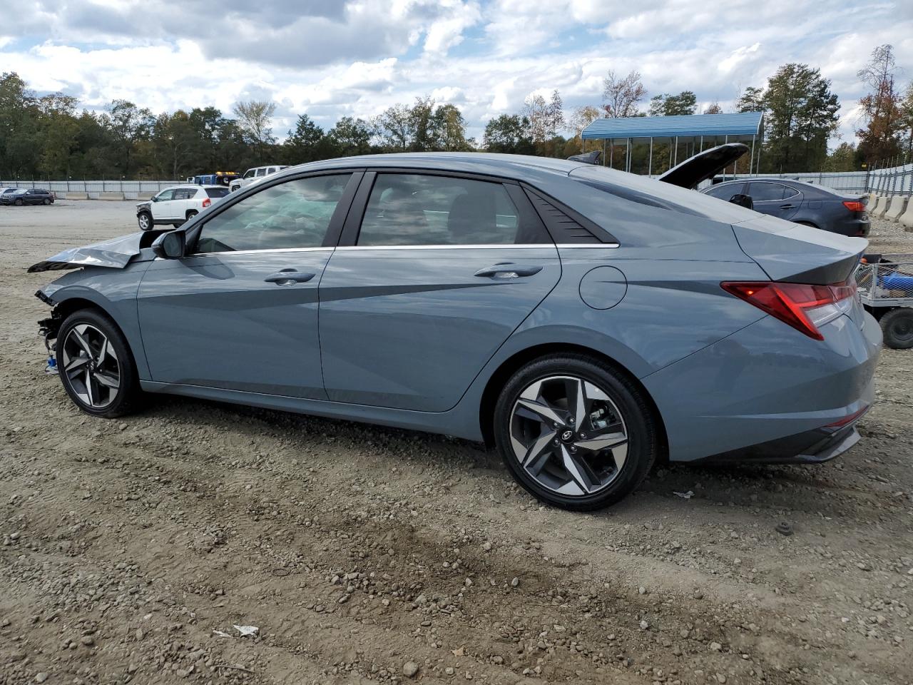 Image 2 of 2023 HYUNDAI ELANTRA LIMITED 2023 with VIN KMHLN4AJXPU035947