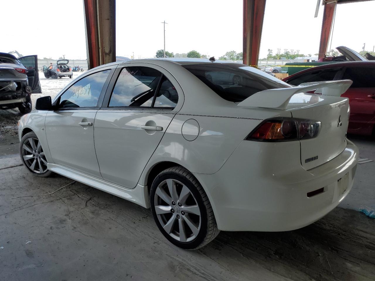 Image 2 of 2012 MITSUBISHI LANCER GT 2012 with VIN JA32U8FW9CU015888