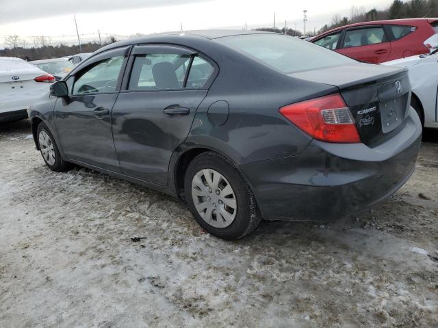 Image 2 of 2012 HONDA CIVIC LX 2012 with VIN 2HGFB2F50CH611974