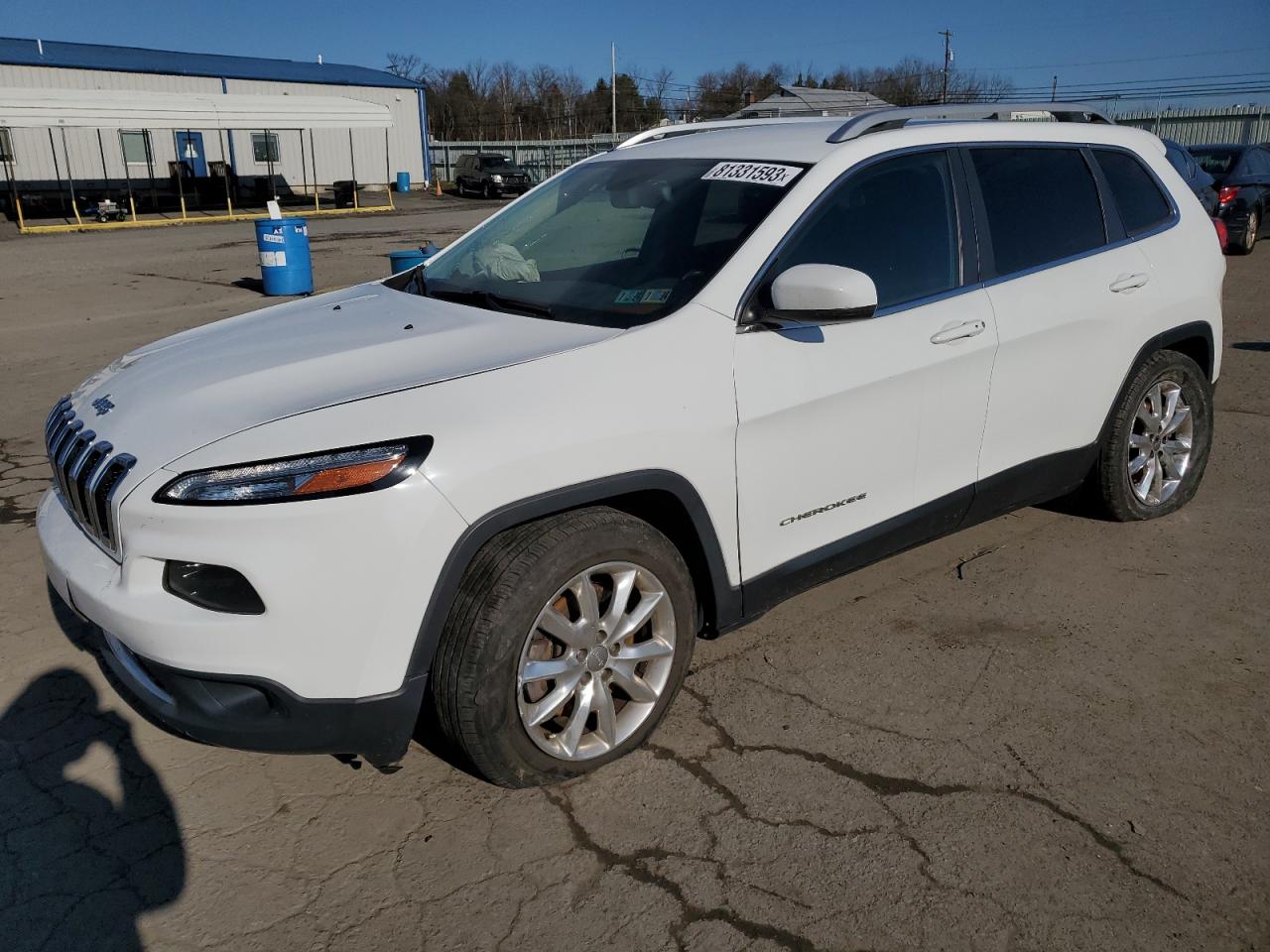 Image 1 of 2016 JEEP CHEROKEE LIMITED 2016 with VIN 1C4PJMDB5GW231983