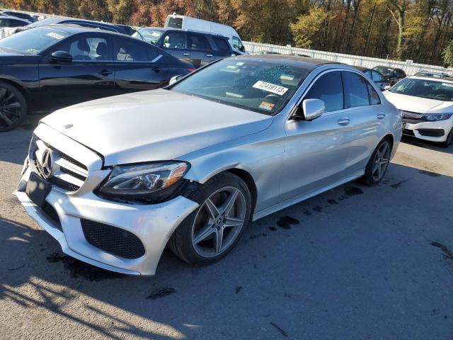 Image 1 of 2016 MERCEDES-BENZ C 300 4MATIC 2016 with VIN 55SWF4KBXGU138346