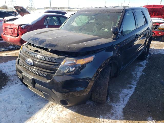 Image 1 of 2015 FORD EXPLORER POLICE INTERCEPTOR 2015 with VIN 1FM5K8AR6FGC51502