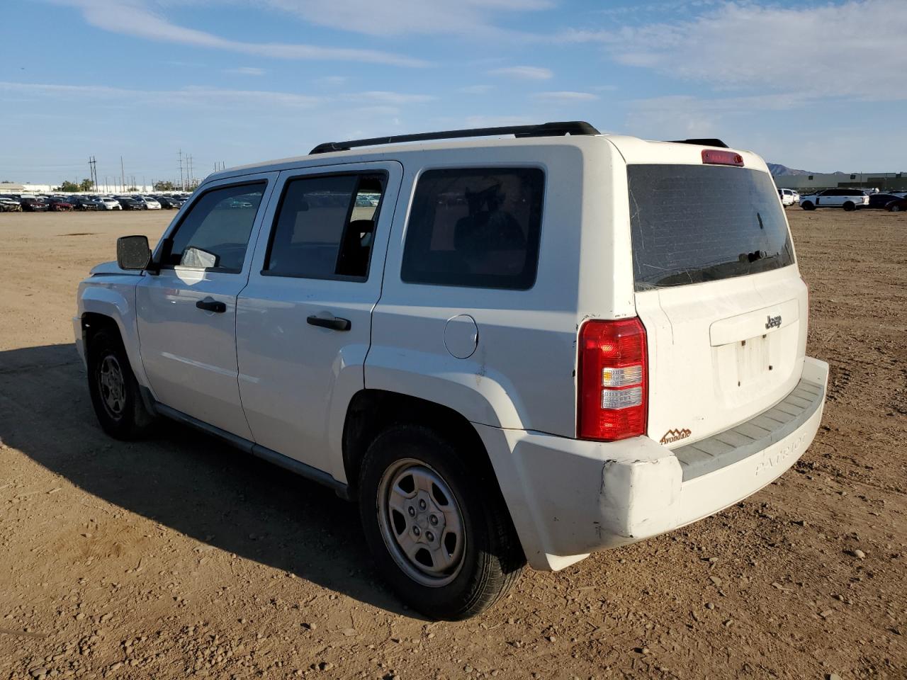 Image 2 of 2007 JEEP PATRIOT SPORT 2007 with VIN 1J8FT28W27D369945