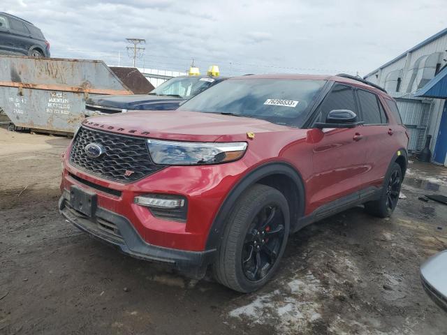 Изображение 1 2021 FORD EXPLORER ST 2021 с VIN 1FM5K8GCXMGA40559