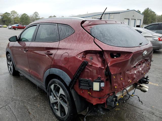 Image 2 of 2016 HYUNDAI TUCSON LIMITED 2016 with VIN KM8J3CA26GU220416