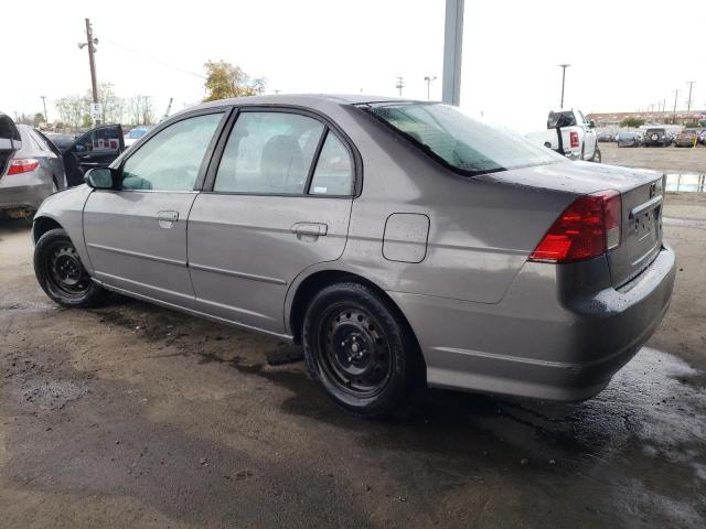 Изображение 2 2005 HONDA CIVIC LX 2005 с VIN 2HGES16535H584844