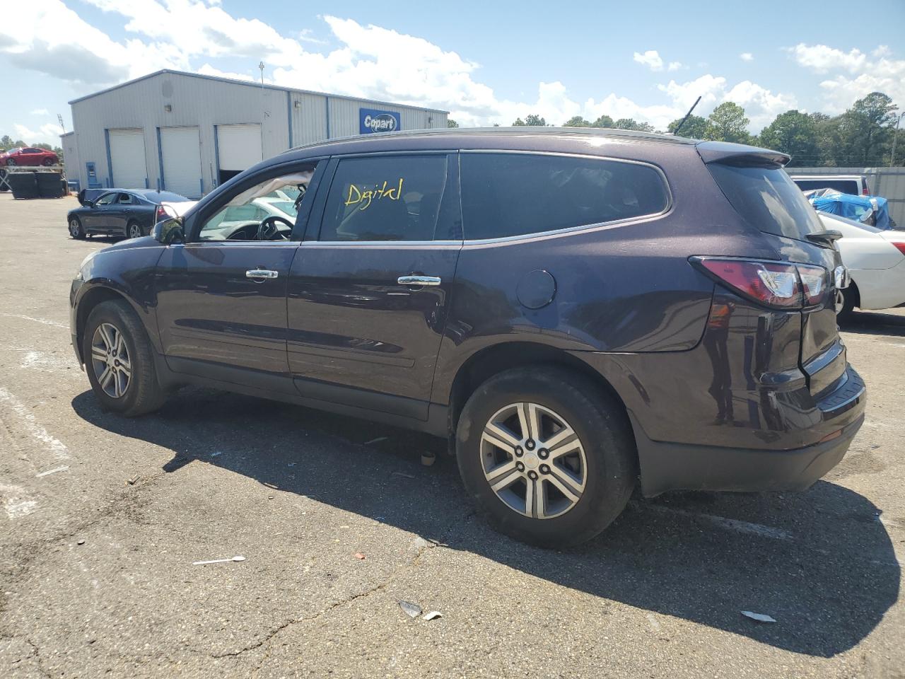 Изображение 2 2015 CHEVROLET TRAVERSE LT 2015 с VIN 1GNKRGKD5FJ373911
