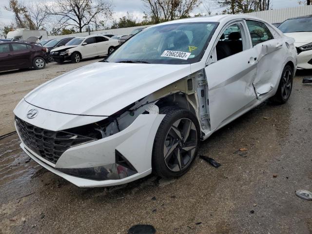 Image 1 of 2022 HYUNDAI ELANTRA LIMITED 2022 with VIN KMHLN4AJ8NU019596