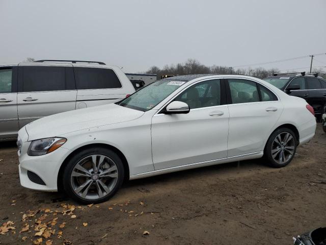 Image 1 of 2017 MERCEDES-BENZ C 300 4MATIC 2017 with VIN 55SWF4KB6HU190087