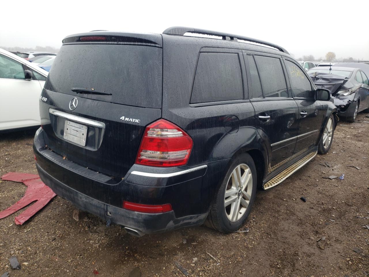 Image 3 of 2007 MERCEDES-BENZ GL 450 4MATIC 2007 with VIN 4JGBF71E57A285076