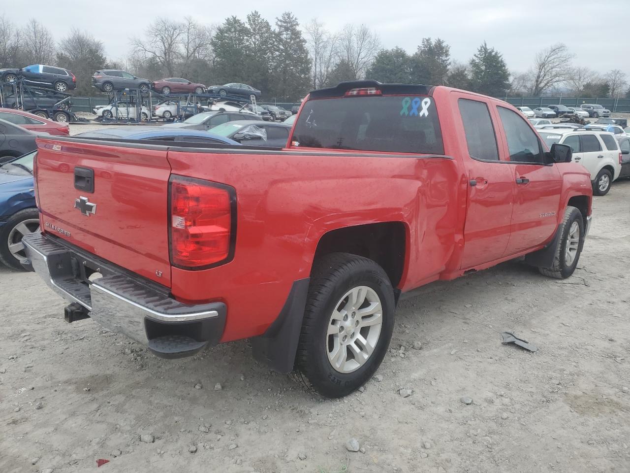 Obraz 3 z 2014 CHEVROLET SILVERADO C1500 LT 2014 z VIN 1GCRCREH3EZ368564