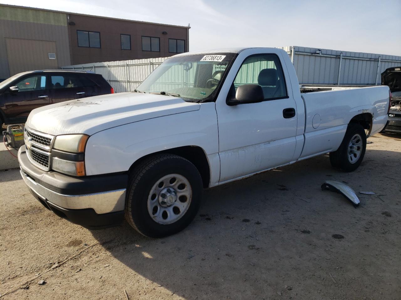 Image 1 of 2006 CHEVROLET SILVERADO C1500 2006 with VIN 1GCEC14X36Z134175