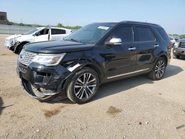 Image 1 of 2018 FORD EXPLORER PLATINUM 2018 with VIN 1FM5K8HT1JGC96261