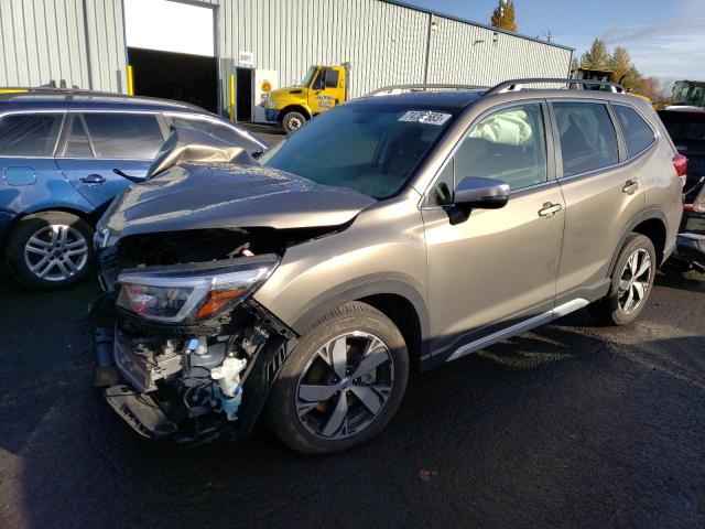 Image 1 of 2021 SUBARU FORESTER TOURING 2021 with VIN JF2SKAXC0MH543754