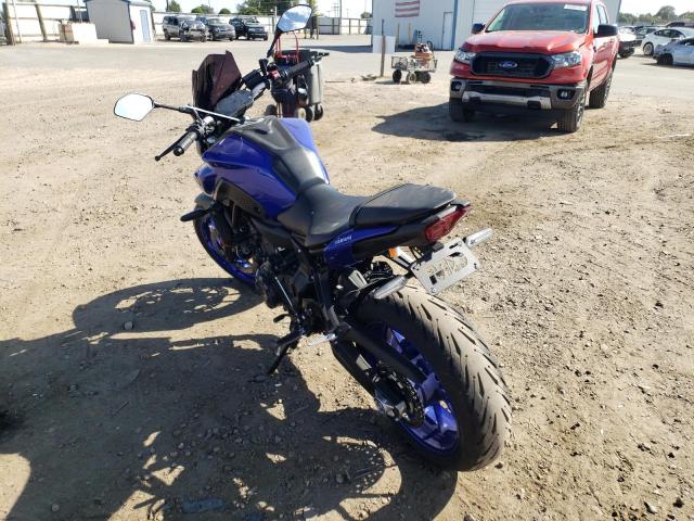 Изображение 3 2022 YAMAHA MT07  2022 с VIN JYARM32E2NA004893