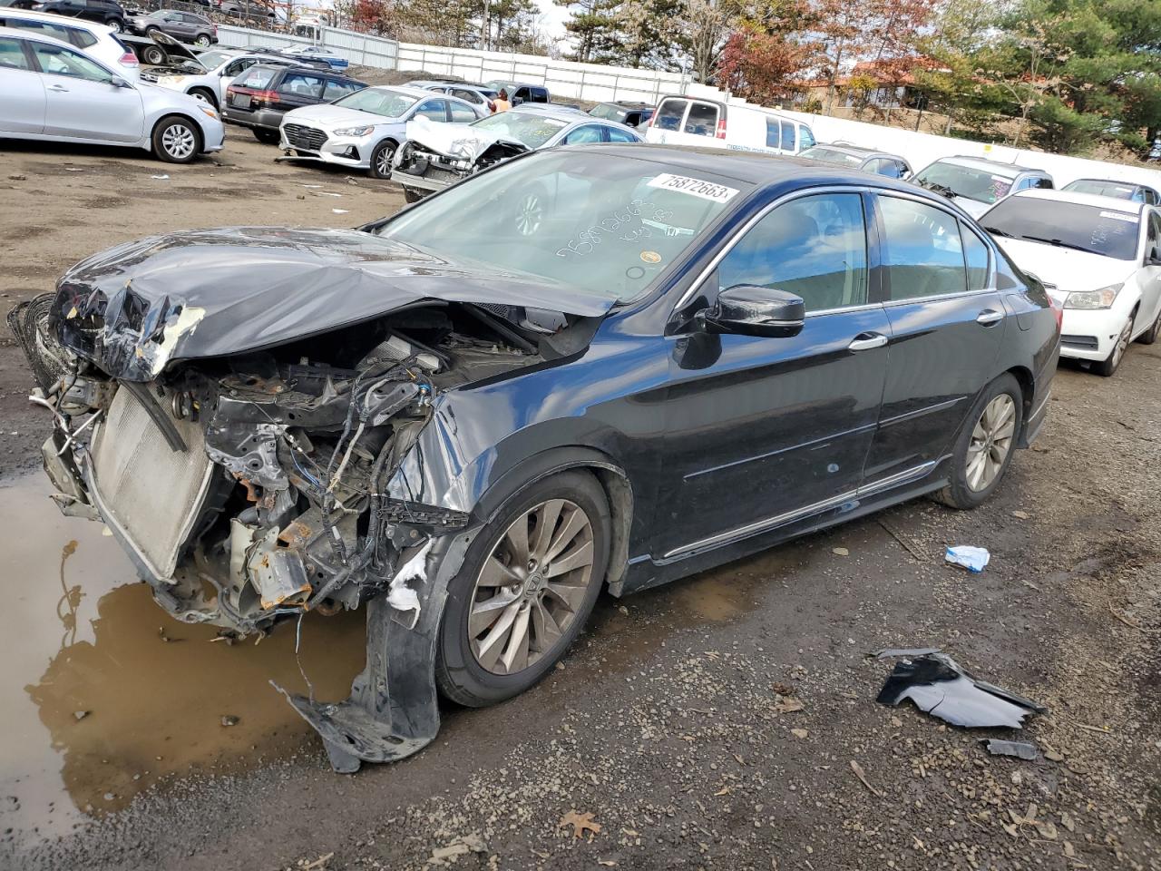Изображение 1 2015 HONDA ACCORD EXL 2015 с VIN 1HGCR3F86FA024292