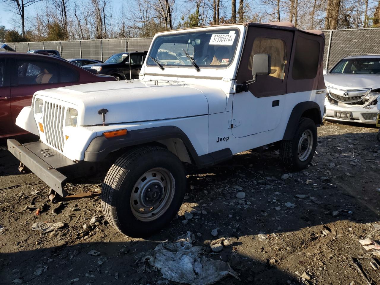 Изображение 1 1989 JEEP WRANGLER / YJ  1989 с VIN 2J4FY19E2KJ139216