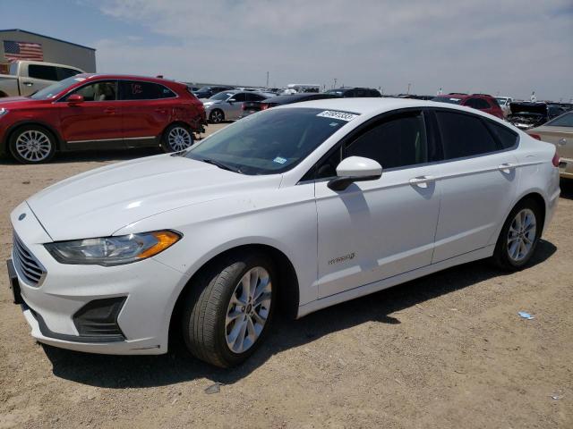 Image 1 of 2019 FORD FUSION SE 2019 with VIN 3FA6P0LU8KR198341