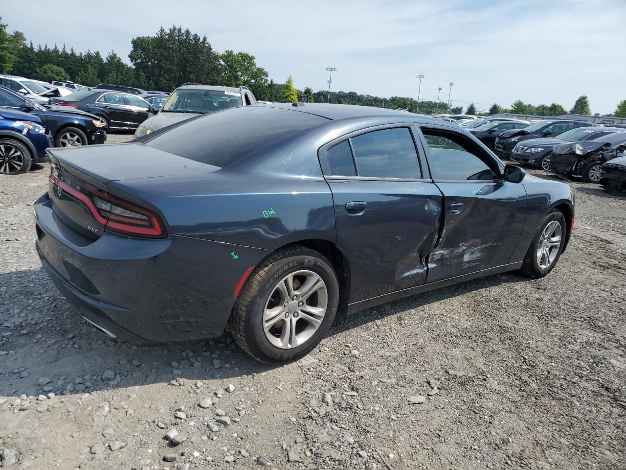 Image 3 of 2018 DODGE CHARGER SXT 2018 with VIN 2C3CDXBG7JH172757