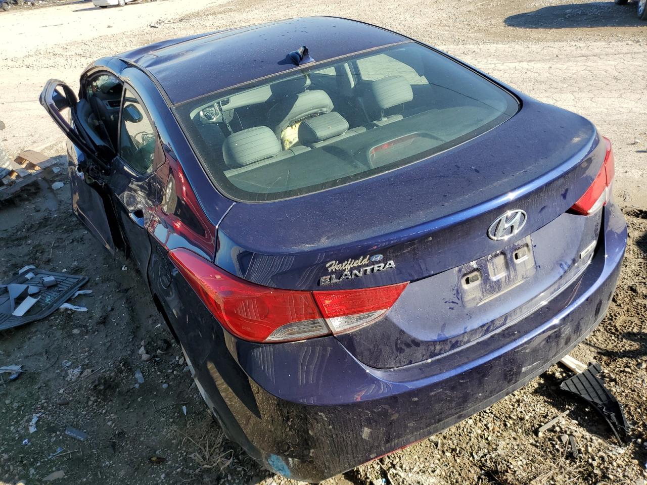 Image 2 of 2013 HYUNDAI ELANTRA GLS 2013 with VIN 5NPDH4AE6DH240979