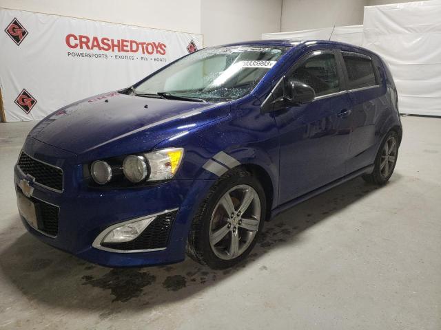 Image 1 of 2014 CHEVROLET SONIC RS 2014 with VIN 1G1JH6SB5E4108153