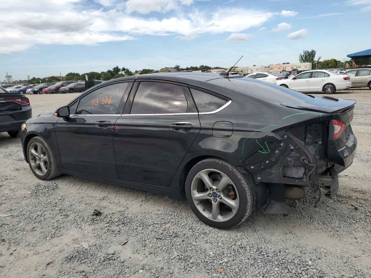 Изображение 2 2015 FORD FUSION SE 2015 с VIN 3FA6P0H74FR274694