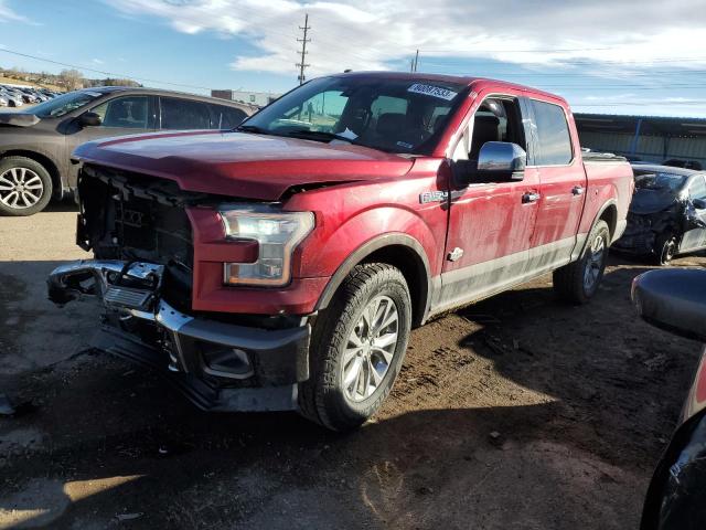 Image 1 of 2017 FORD F150 SUPERCREW 2017 with VIN 1FTEW1EF3HFB39328