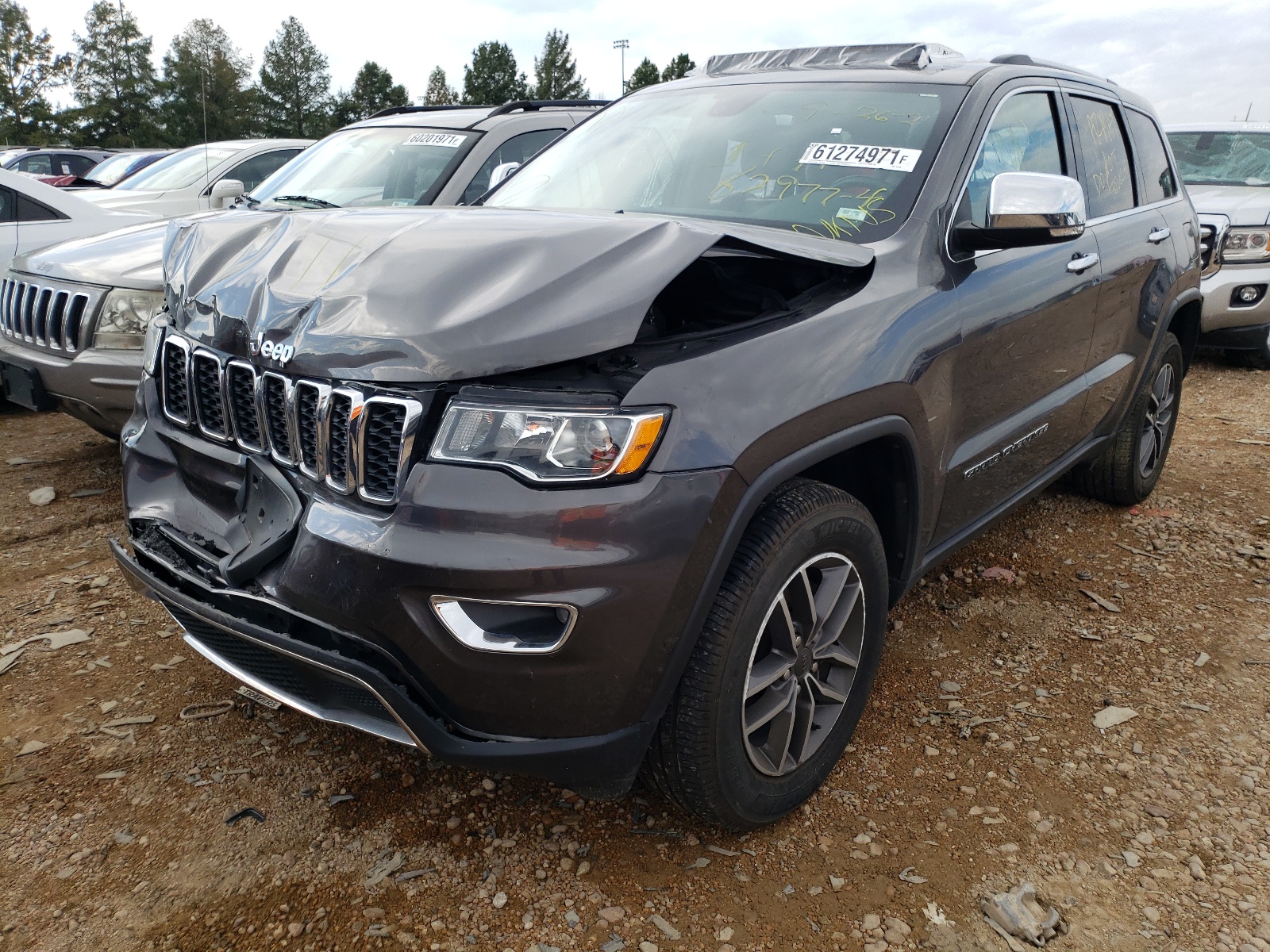 Image 2 of 2020 JEEP GRAND CHEROKEE LIMITED 2020 with VIN 1C4RJEBG5LC128314