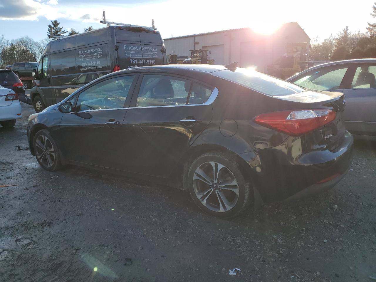 Image 2 of 2014 KIA FORTE EX 2014 with VIN KNAFZ4A88E5163563