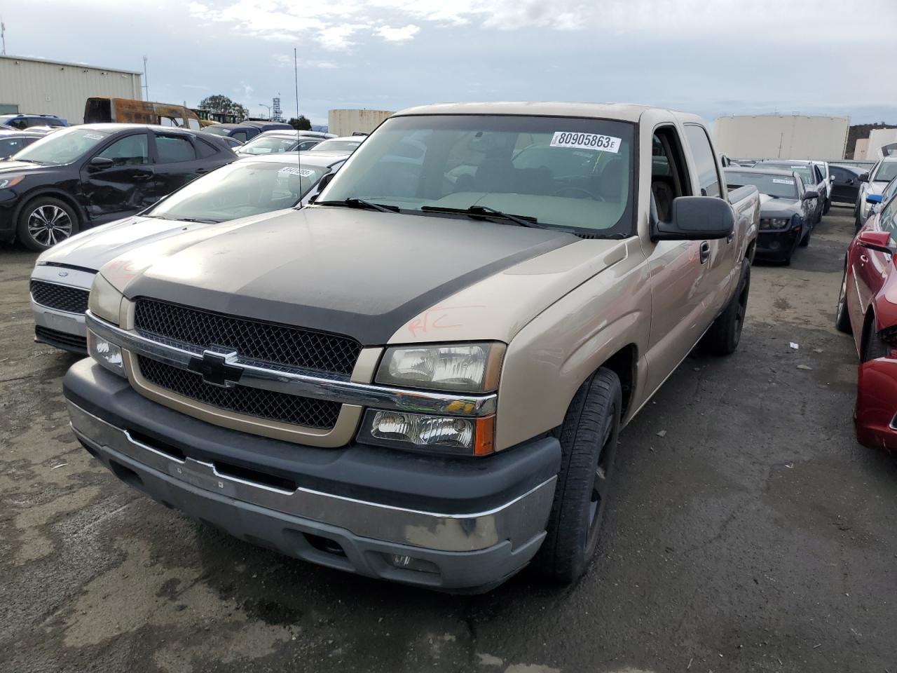 Image 1 of 2005 CHEVROLET SILVERADO C1500 2005 with VIN 2GCEC13T251273171