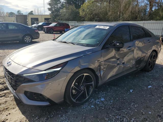 Image 1 of 2023 HYUNDAI ELANTRA N LINE 2023 with VIN KMHLR4AF5PU559930