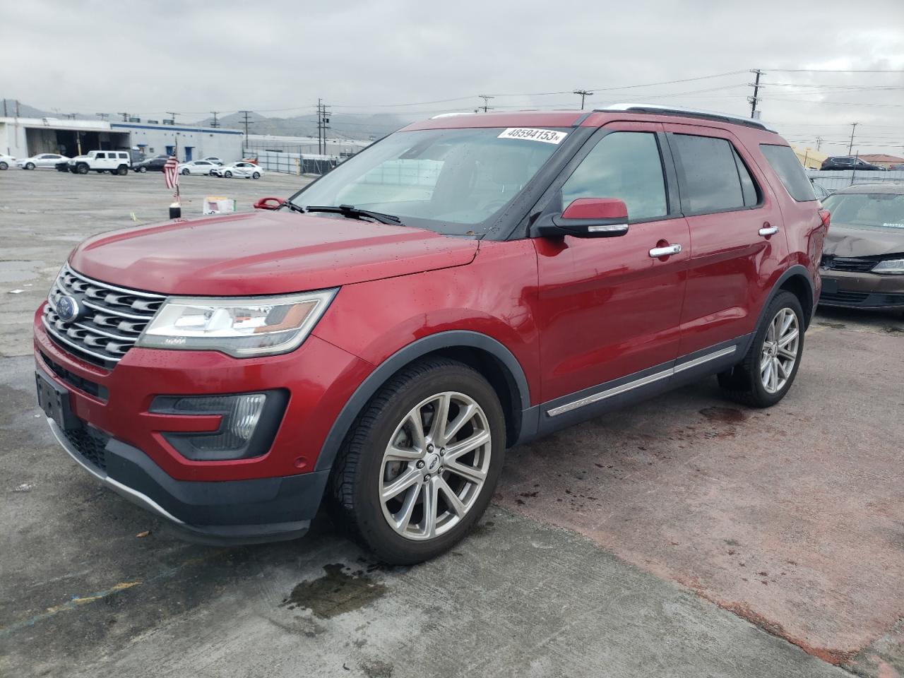 Image 1 of 2016 FORD EXPLORER LIMITED 2016 with VIN 1FM5K7F83GGA18947