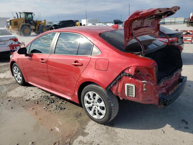 Image 2 of 2021 TOYOTA COROLLA LE 2021 with VIN JTDEPMAE9MJ181294