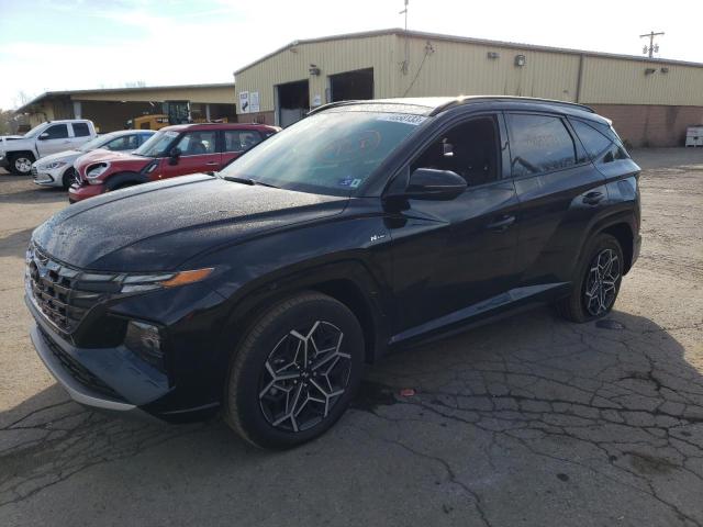 Image 1 of 2024 HYUNDAI TUCSON N LINE 2024 with VIN KM8JFCD12RU142469