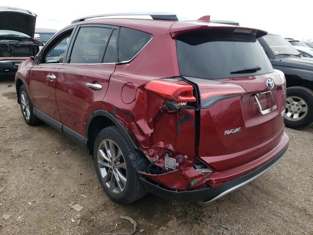 Изображение 2 2018 TOYOTA RAV4 LIMITED 2018 с VIN JTMDFREV3JD253672