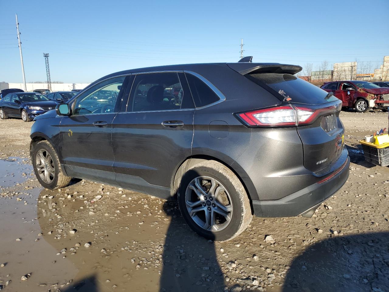 Изображение 2 2017 FORD EDGE TITANIUM 2017 с VIN 2FMPK4K97HBB71149