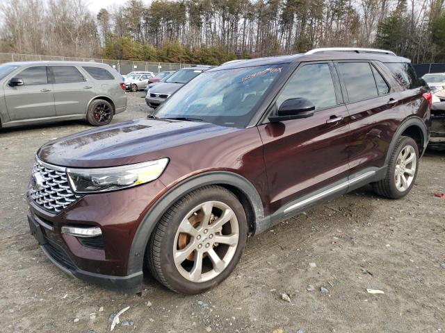 Obraz 1 z 2020 FORD EXPLORER PLATINUM 2020 z VIN 1FM5K8HCXLGC52357