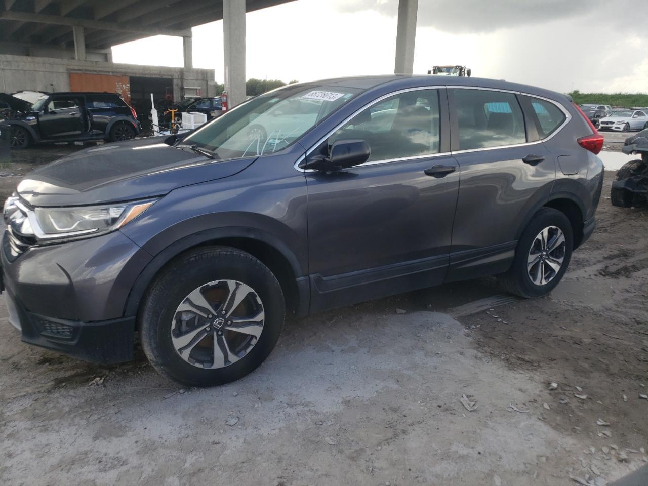 Image 1 of 2018 HONDA CR-V LX 2018 with VIN 2HKRW6H31JH205385