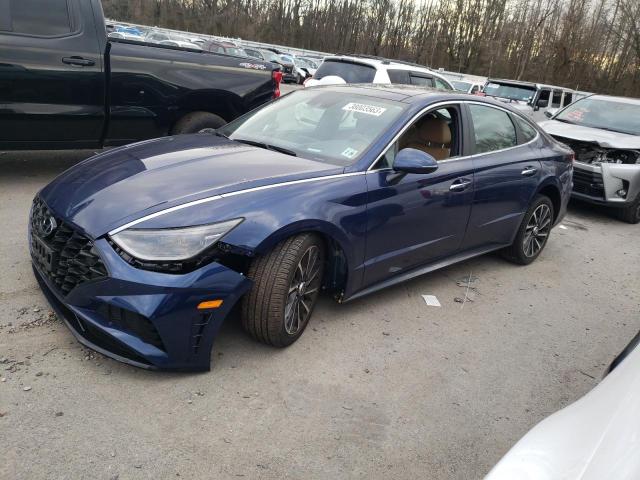 Image 1 of 2021 HYUNDAI SONATA LIMITED 2021 with VIN 5NPEH4J20MH066272