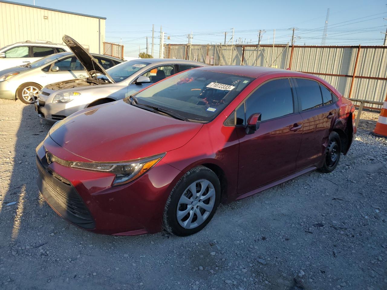 Изображение 1 2023 TOYOTA COROLLA LE 2023 с VIN 5YFB4MDE0PP000512