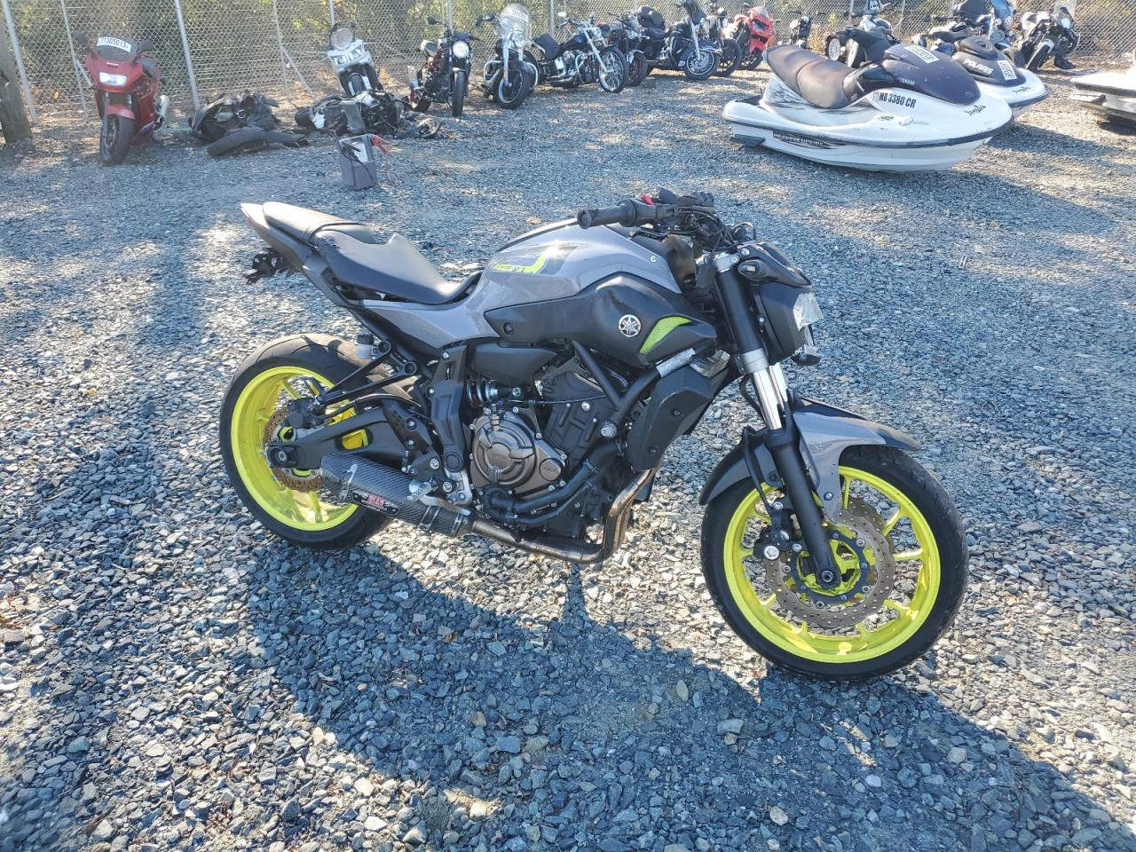 Image 1 of 2016 YAMAHA FZ07  2016 with VIN JYARM06E2GA010043