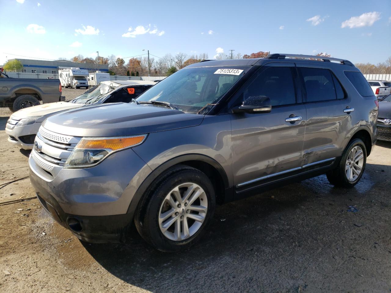 Image 1 of 2013 FORD EXPLORER XLT 2013 with VIN 1FM5K7D85DGA70496