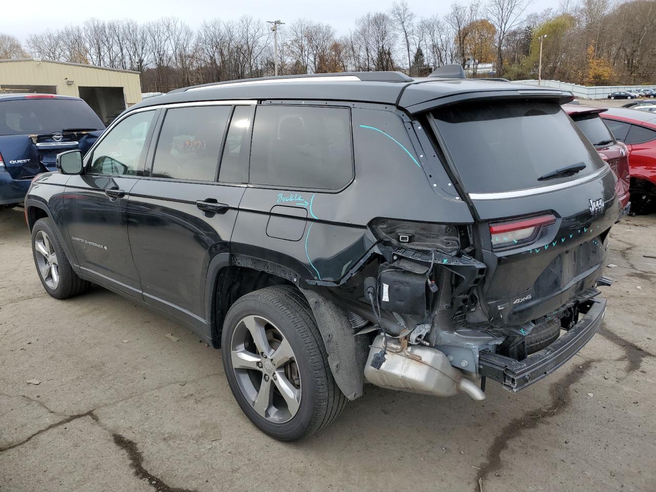 Image 2 of 2021 JEEP GRAND CHEROKEE L LIMITED 2021 with VIN 1C4RJKBG5M8179542