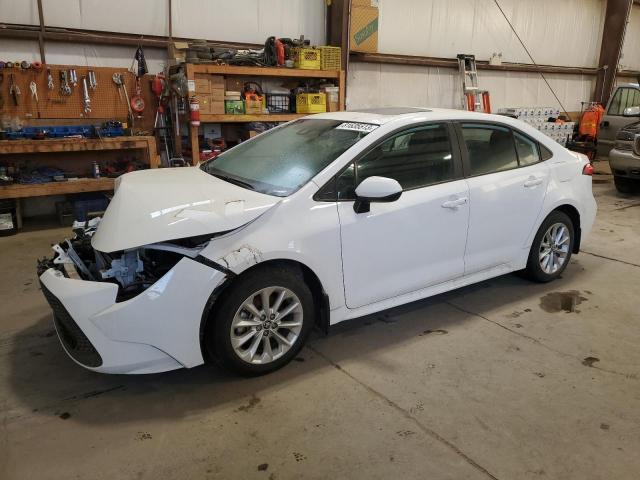 Image 1 of 2022 TOYOTA COROLLA LE 2022 with VIN 5YFBPMBE6NP313457